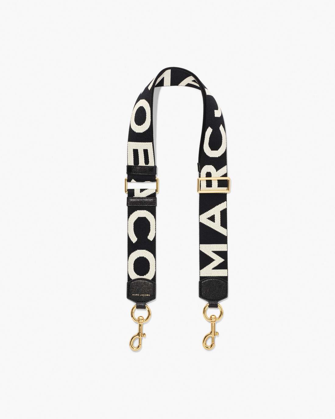 The Logo Webbing Strap Black/White - Marc Jacobs