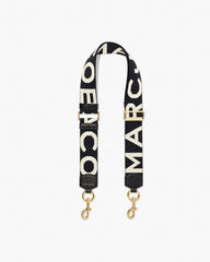 The Logo Webbing Strap Black/White - Marc Jacobs