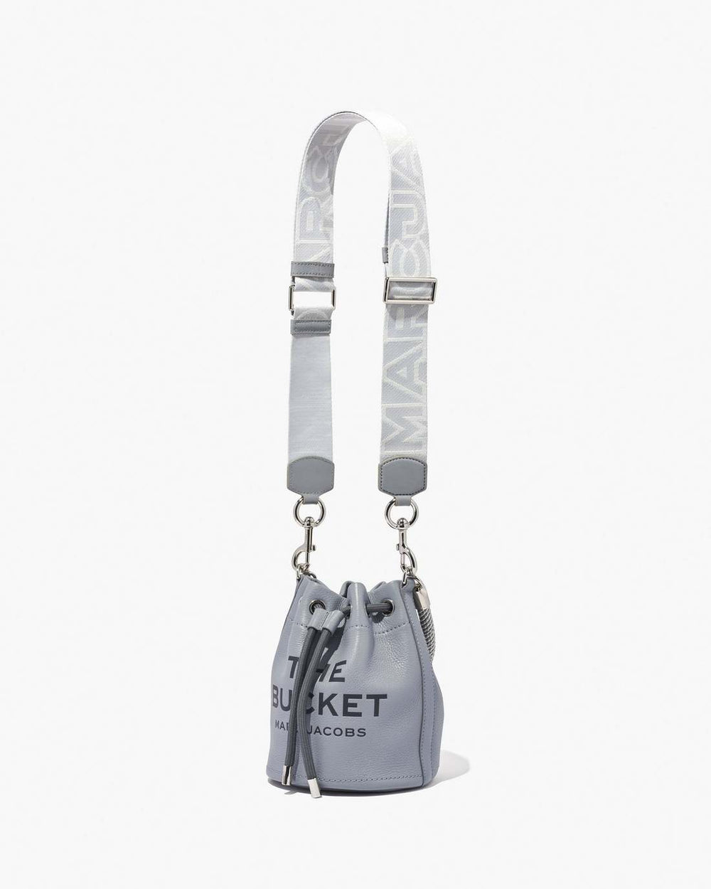 The Outline Logo Webbing Strap Wolf Grey Multi - Marc Jacobs
