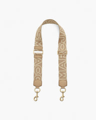 The Outline Logo Webbing Strap Camel - Marc Jacobs