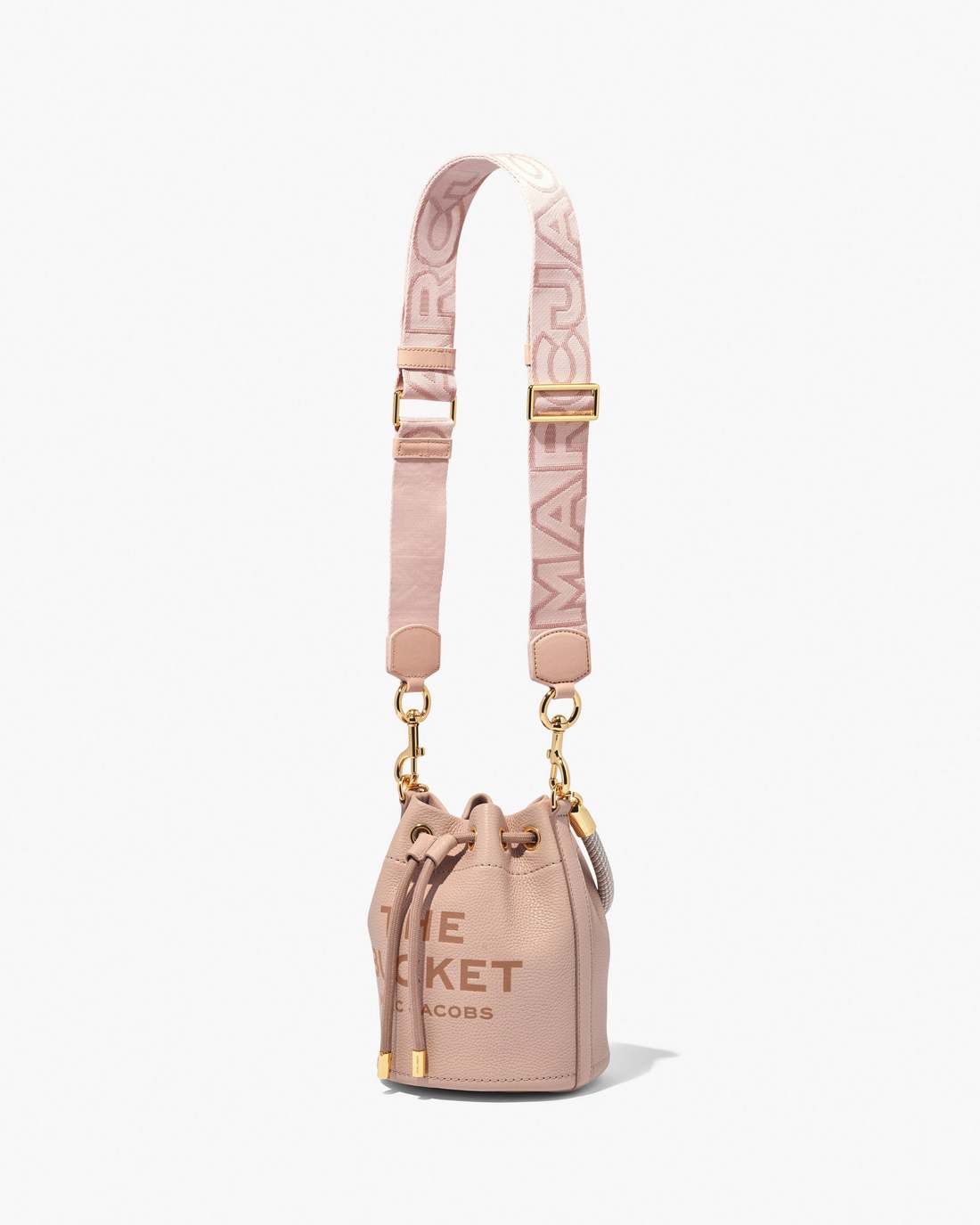 The Outline Logo Webbing Strap Rose Multi - Marc Jacobs