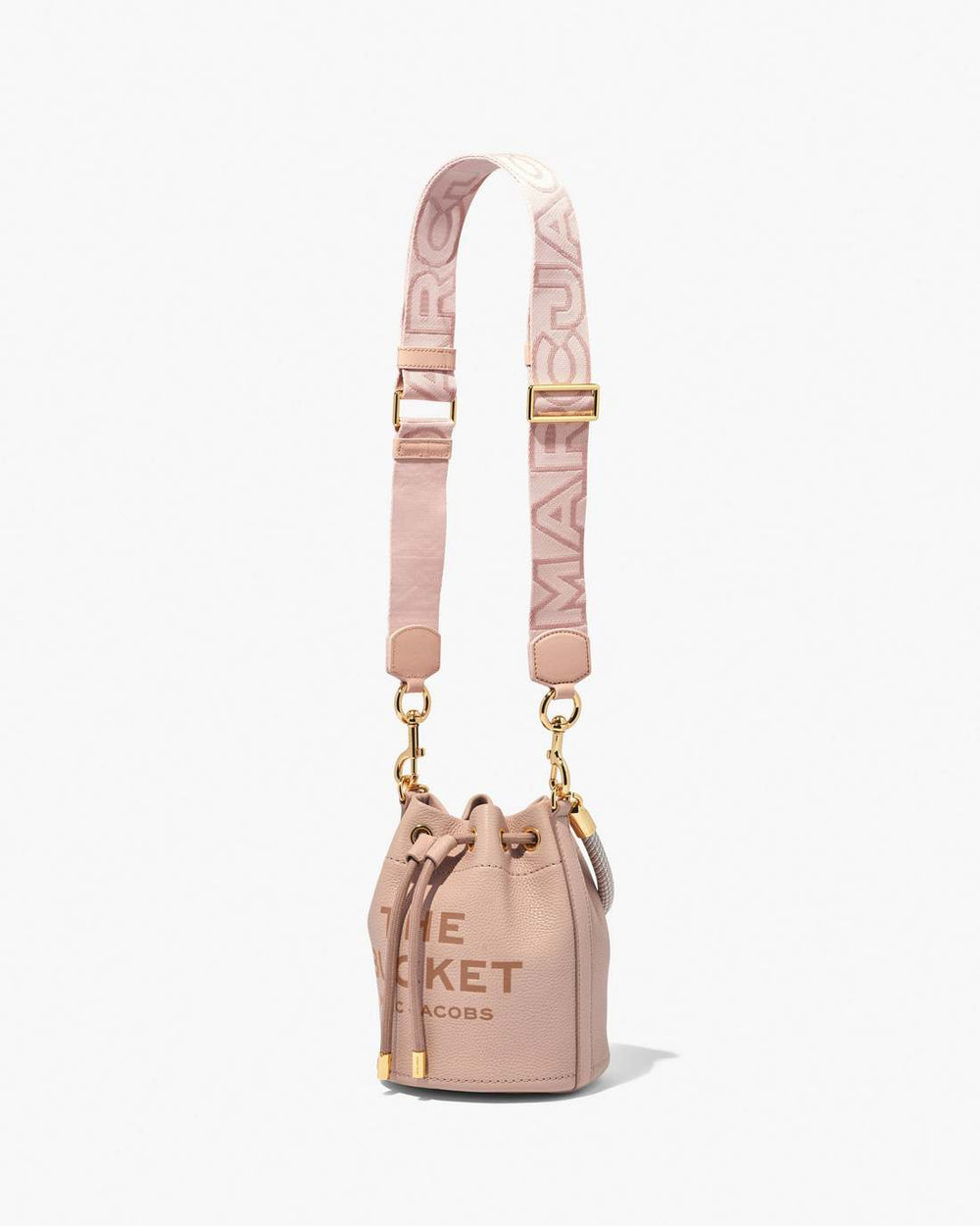 The Outline Logo Webbing Strap Rose Multi - Marc Jacobs
