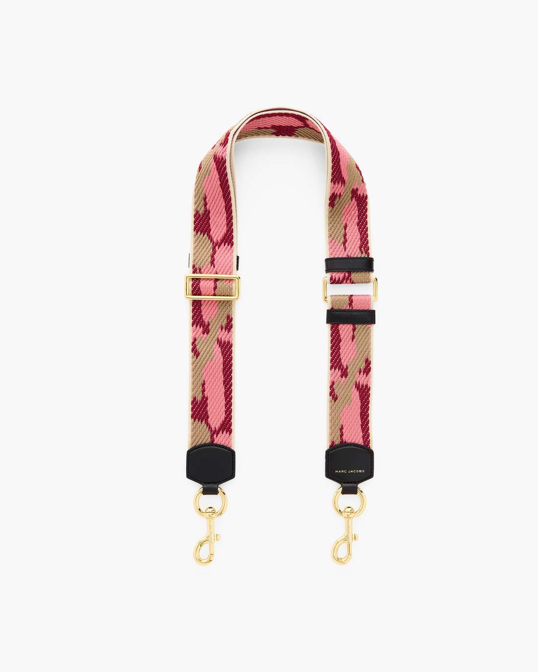 THE MULTI STITCH WEBBING STRAP Vachetta Red Multi - Marc Jacobs