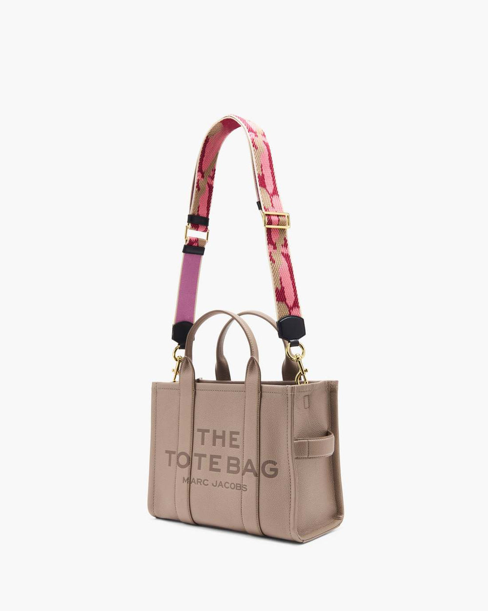 THE MULTI STITCH WEBBING STRAP Vachetta Red Multi - Marc Jacobs