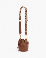 The Thin Outline Logo Webbing Strap Argan Oil Multi - Marc Jacobs