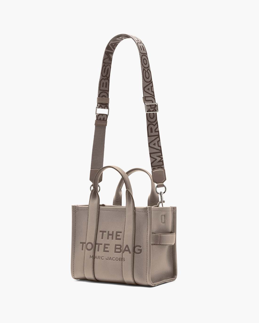 The Thin Outline Logo Webbing Strap Cement Multi - Marc Jacobs