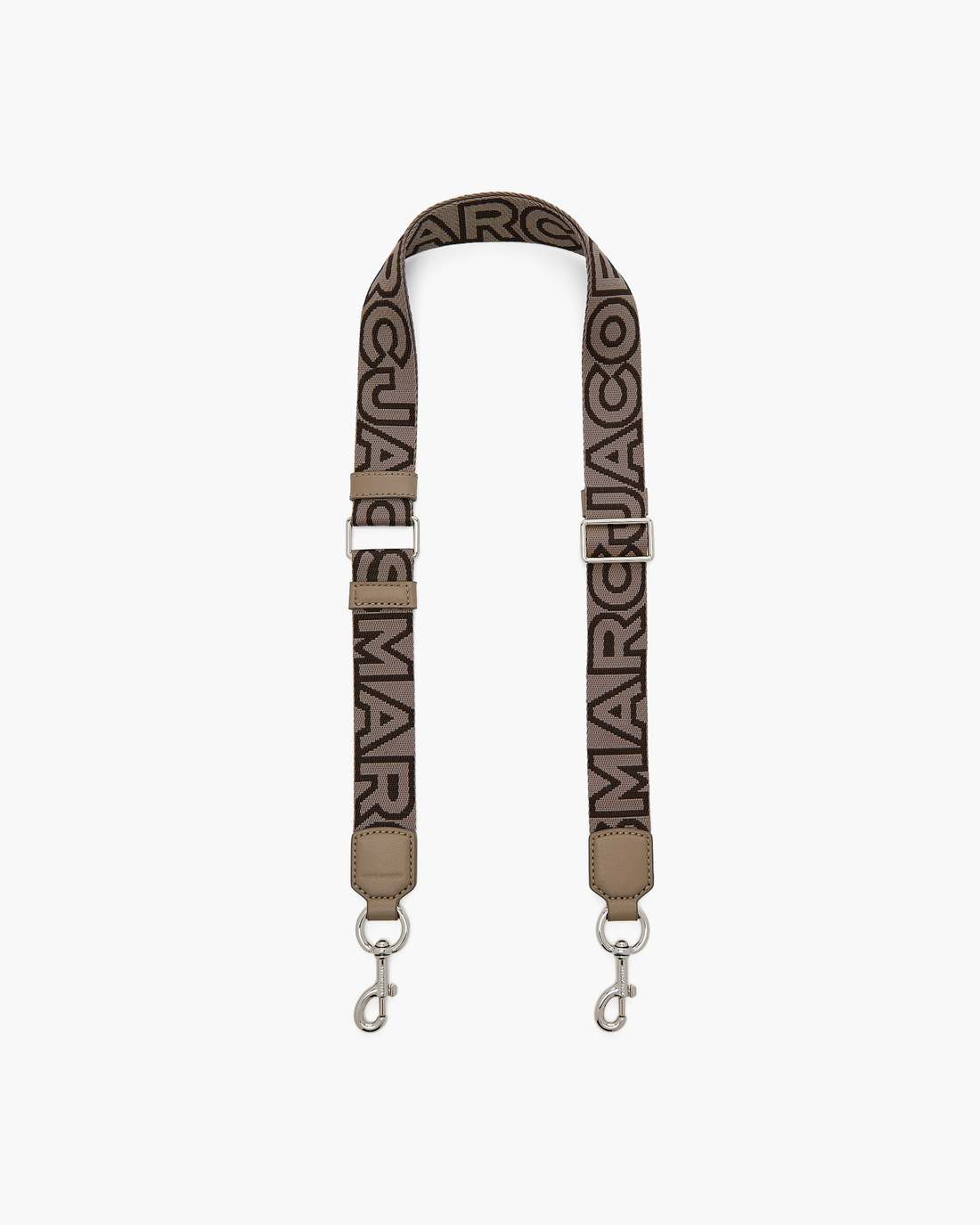 The Thin Outline Logo Webbing Strap Cement Multi - Marc Jacobs