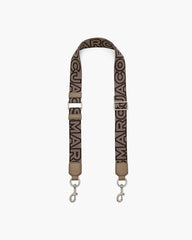 The Thin Outline Logo Webbing Strap Cement Multi - Marc Jacobs