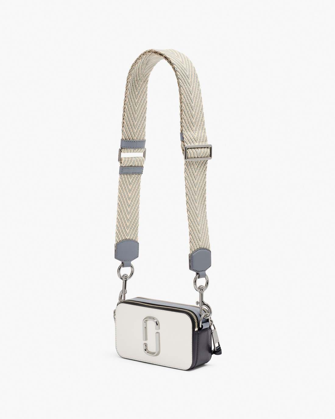 The Arrow Webbing Strap Wolf Grey Multi - Marc Jacobs