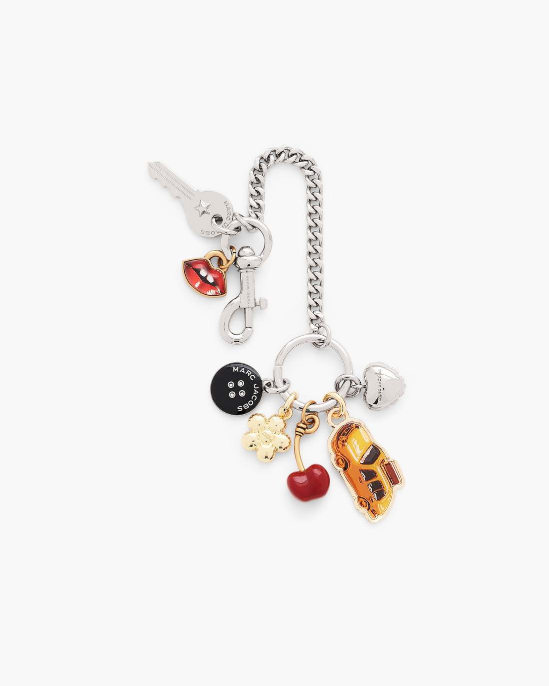 The Trinket Bag Charm Nickel - Marc Jacobs