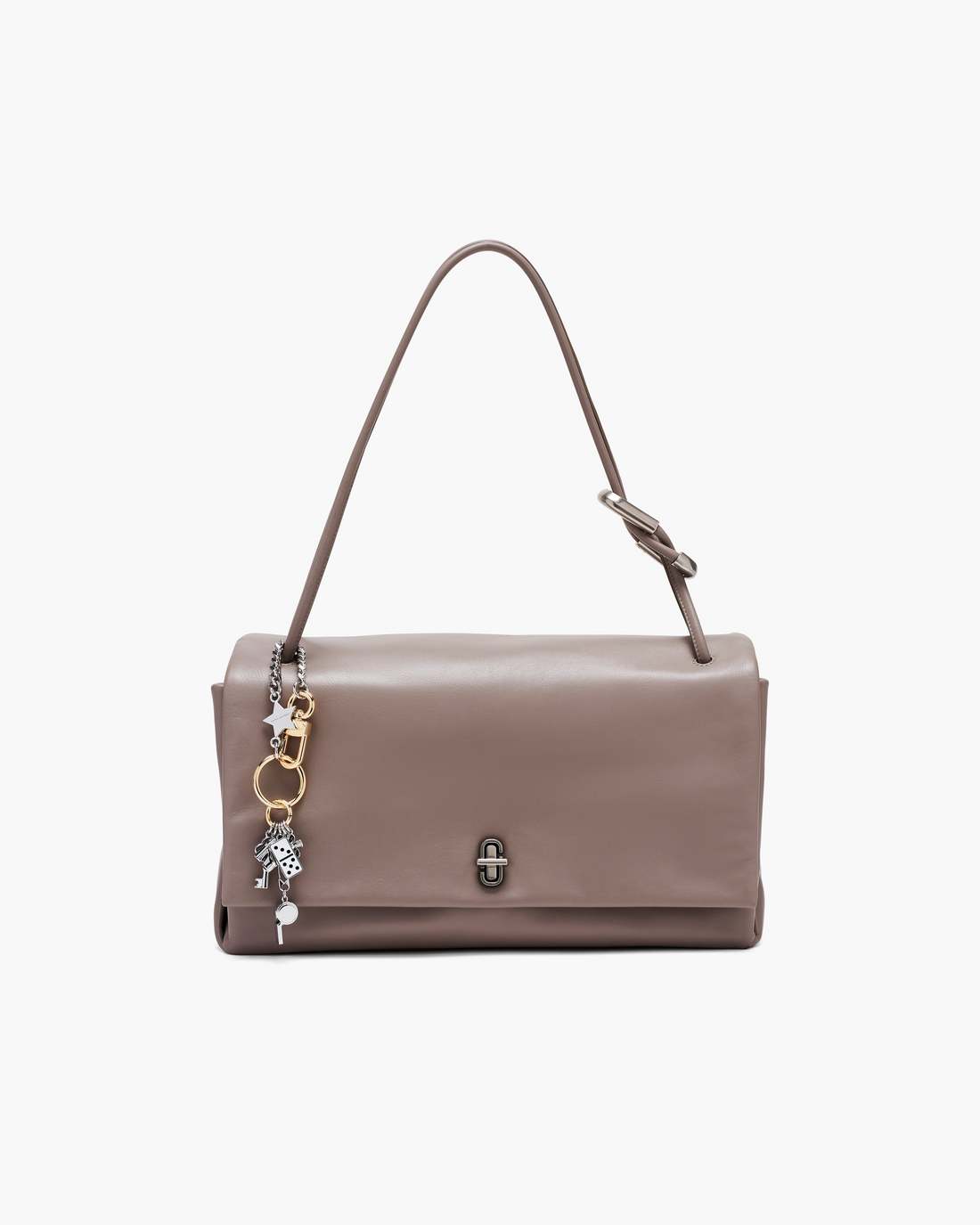 The Domino Effect Bag Charm Nickel - Marc Jacobs
