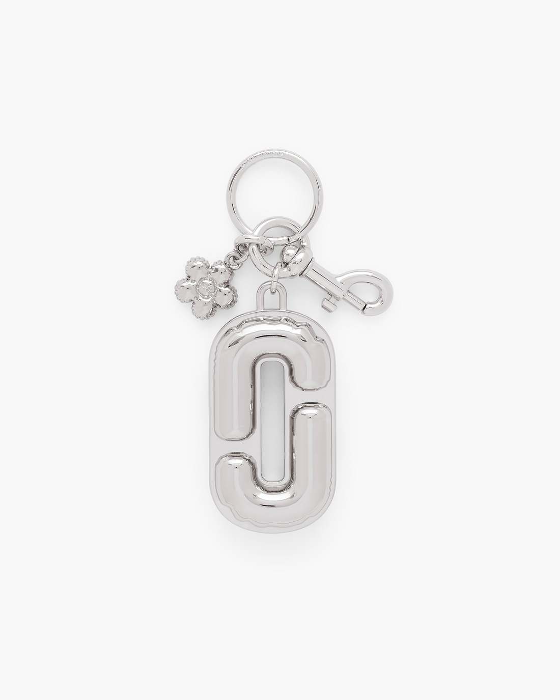 The J Marc Balloon Bag Charm Nickel - Marc Jacobs