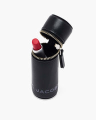 The Lipstick Case Bag Charm Black - Marc Jacobs