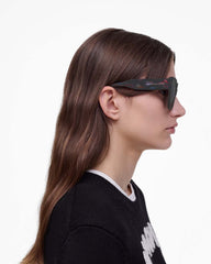 The J Marc Square Sunglasses Havana Multi - Marc Jacobs