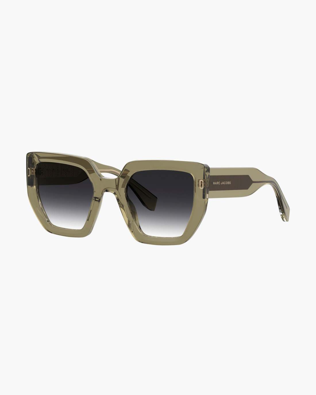 The J Marc Square Sunglasses Olive - Marc Jacobs