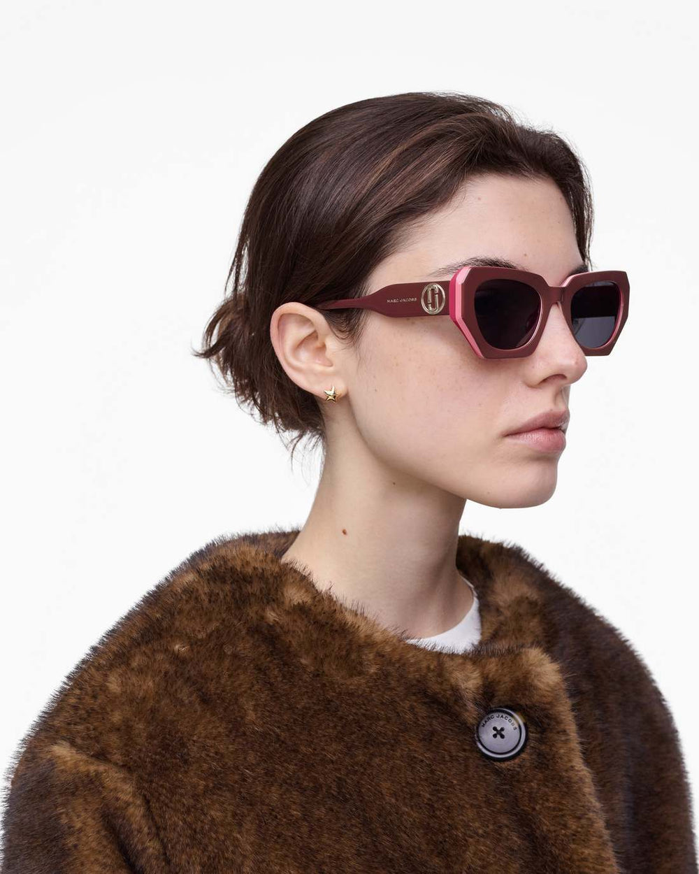 The J Marc Cat Eye Sunglasses Red/Pink - Marc Jacobs