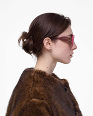 The J Marc Cat Eye Sunglasses Red/Pink - Marc Jacobs