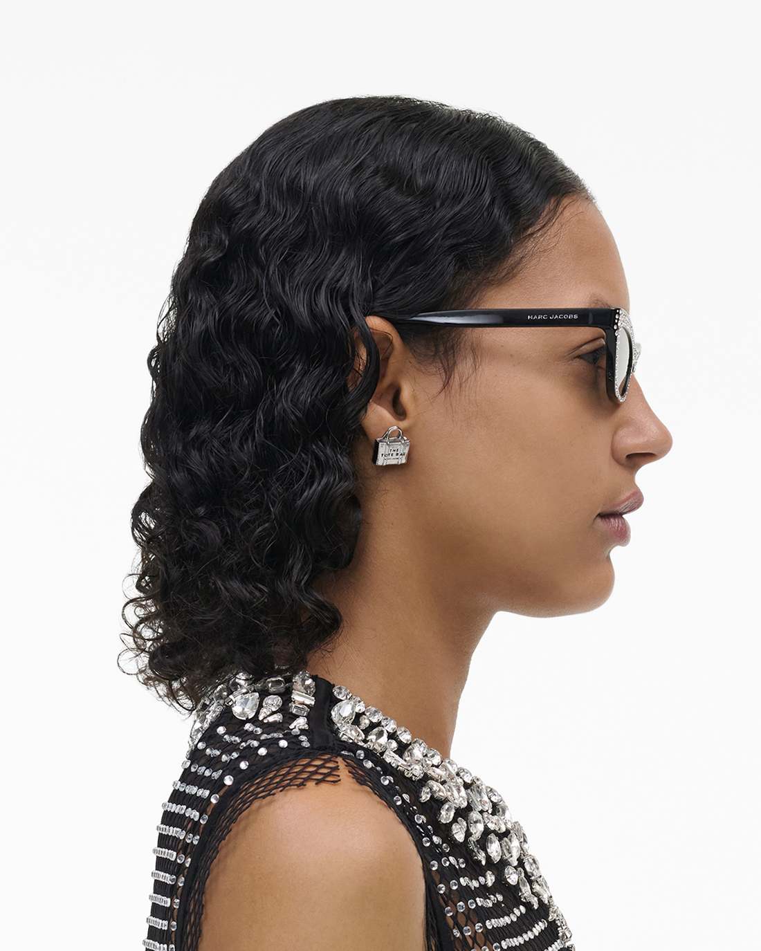 The Cat Eye Sunglasses Black - Marc Jacobs