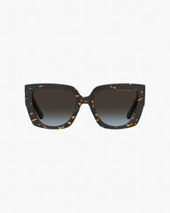 The J Marc Square Cutout Sunglasses Havana - Marc Jacobs