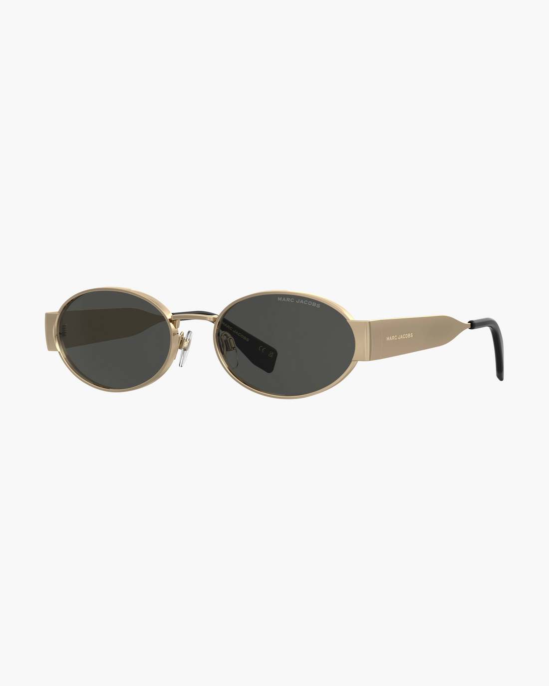The Classic Logo Round Sunglasses Black/Gold - Marc Jacobs