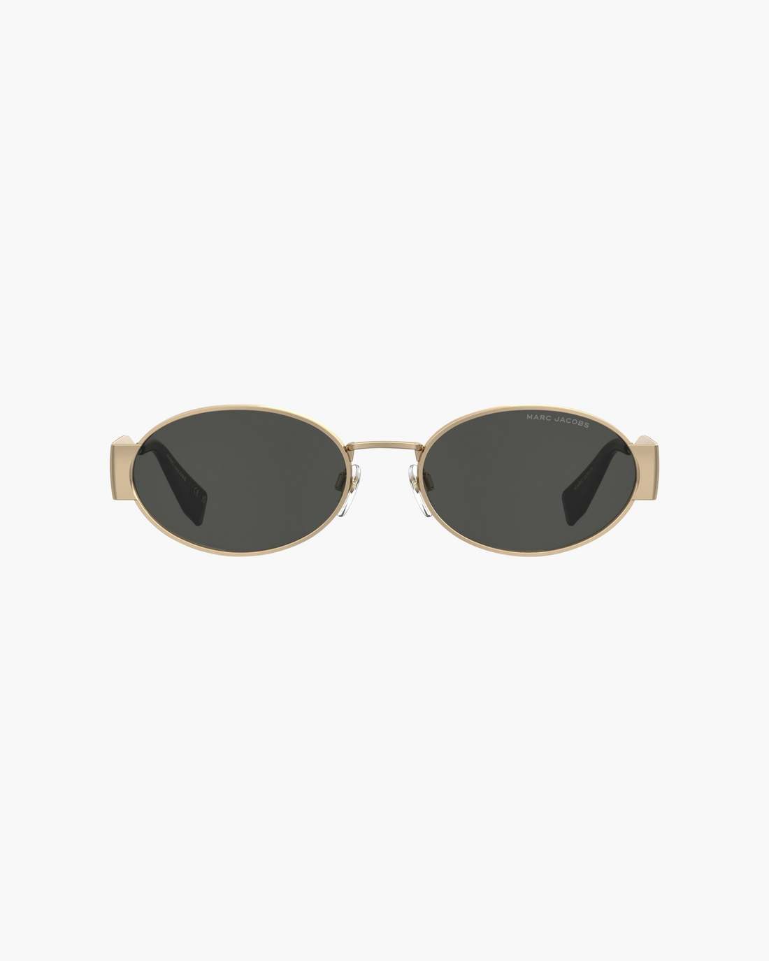 The Classic Logo Round Sunglasses Black/Gold - Marc Jacobs