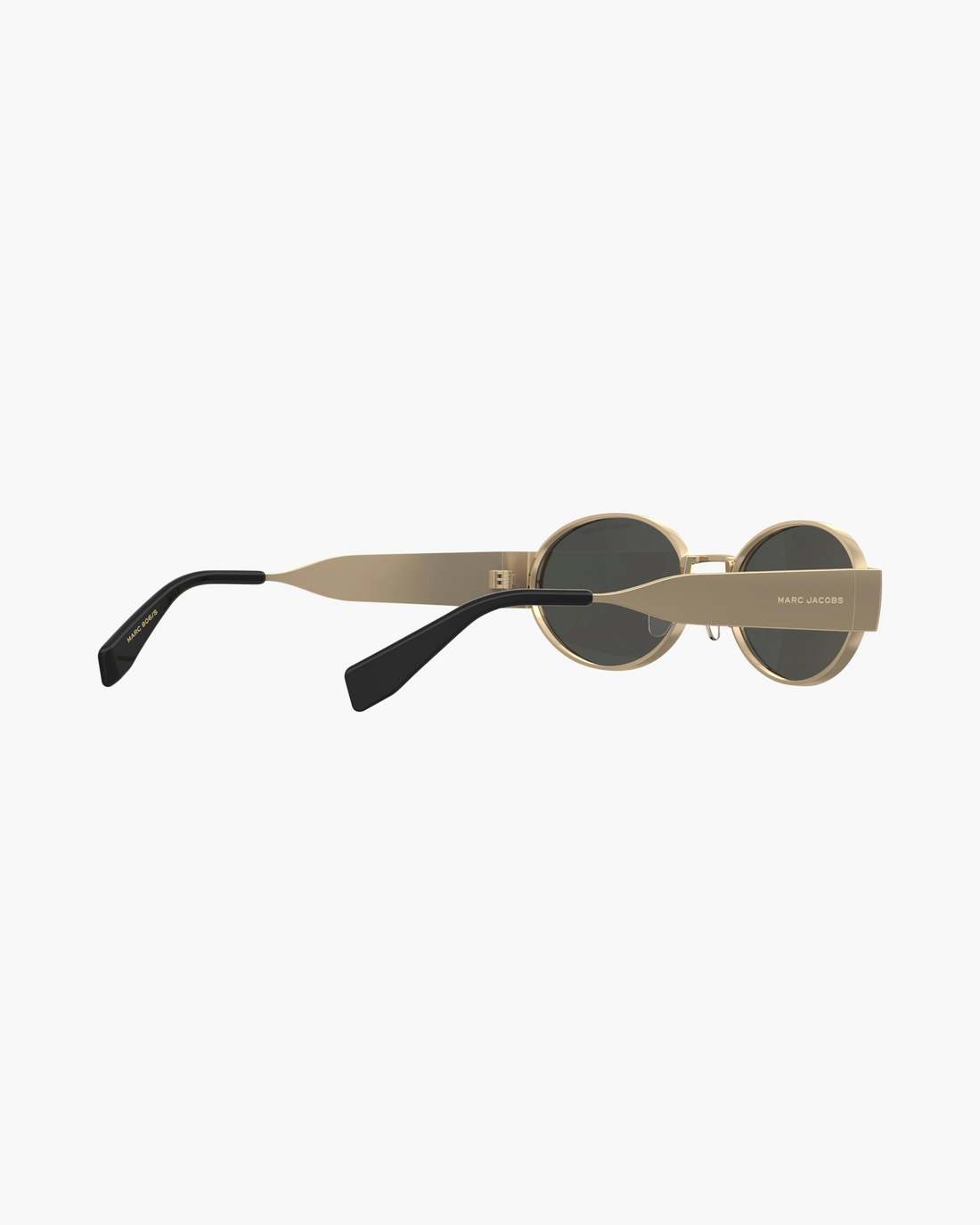 The Classic Logo Round Sunglasses Black/Gold - Marc Jacobs