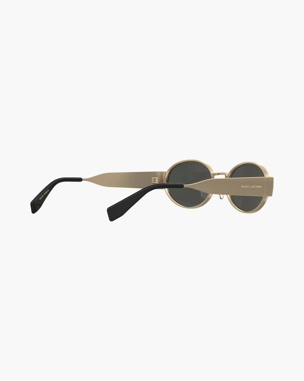 The Classic Logo Round Sunglasses Black/Gold - Marc Jacobs
