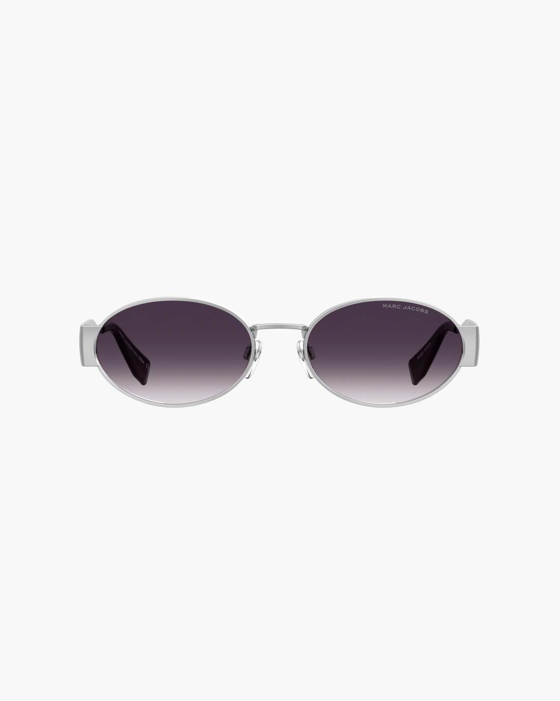 The Classic Logo Round Sunglasses Silver - Marc Jacobs