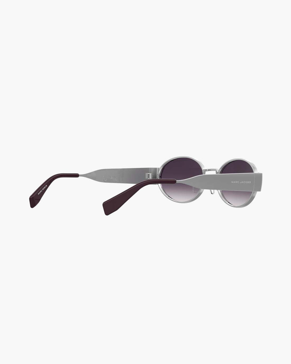 The Classic Logo Round Sunglasses Silver - Marc Jacobs