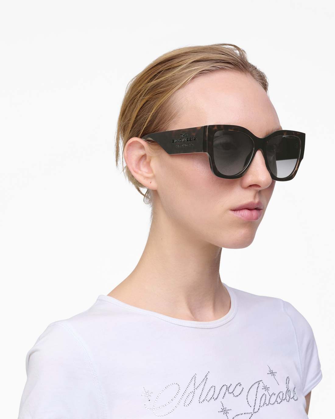 The Cat Eye Sunglasses Havana - Marc Jacobs