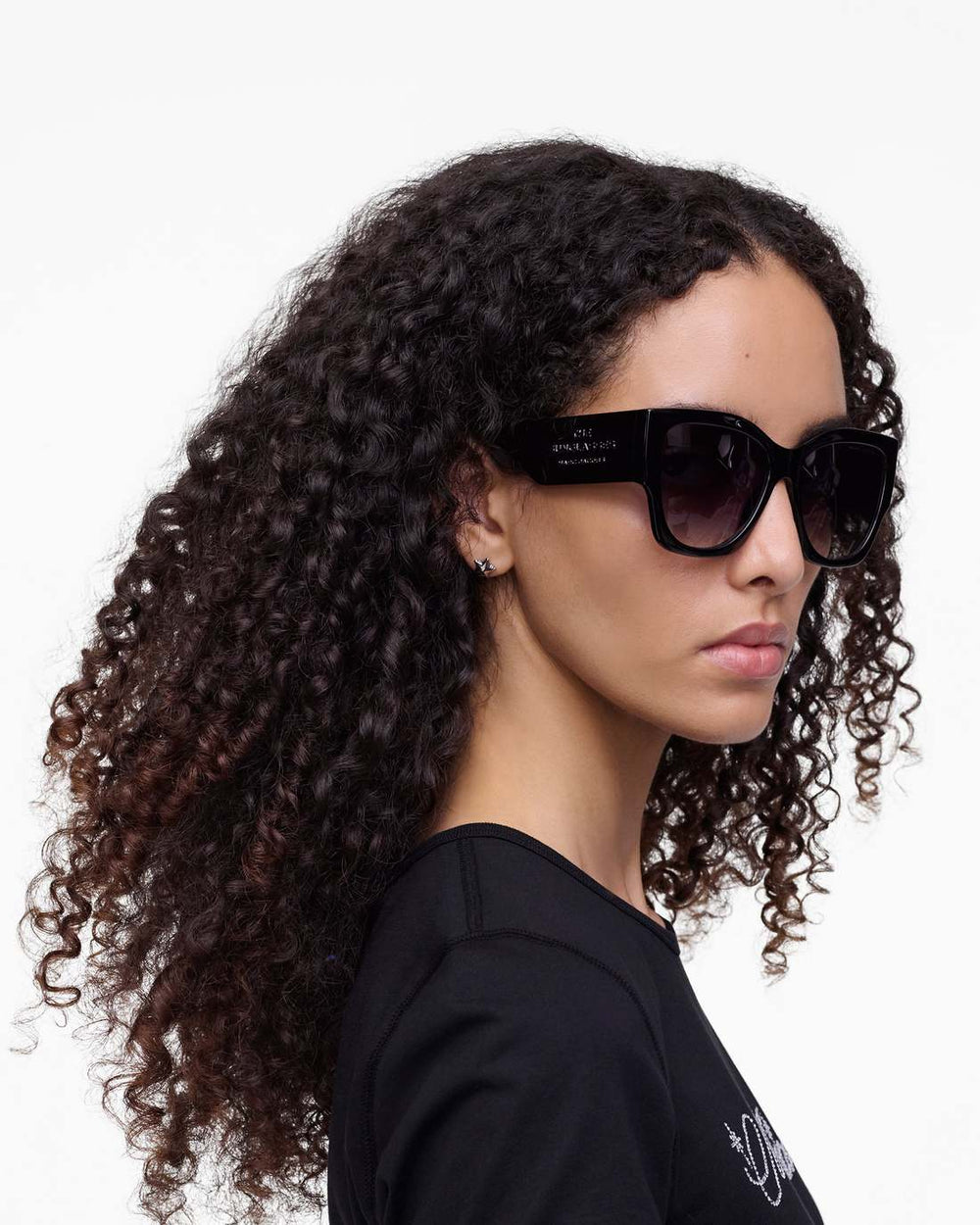The Cat Eye Sunglasses Black - Marc Jacobs