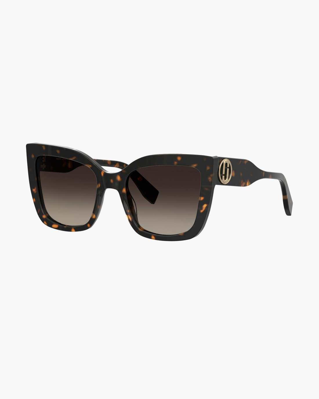 The J Marc Square Sunglasses Havana - Marc Jacobs