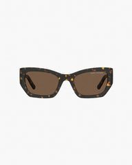 The J Marc Square Cat Eye Sunglasses Havana - Marc Jacobs