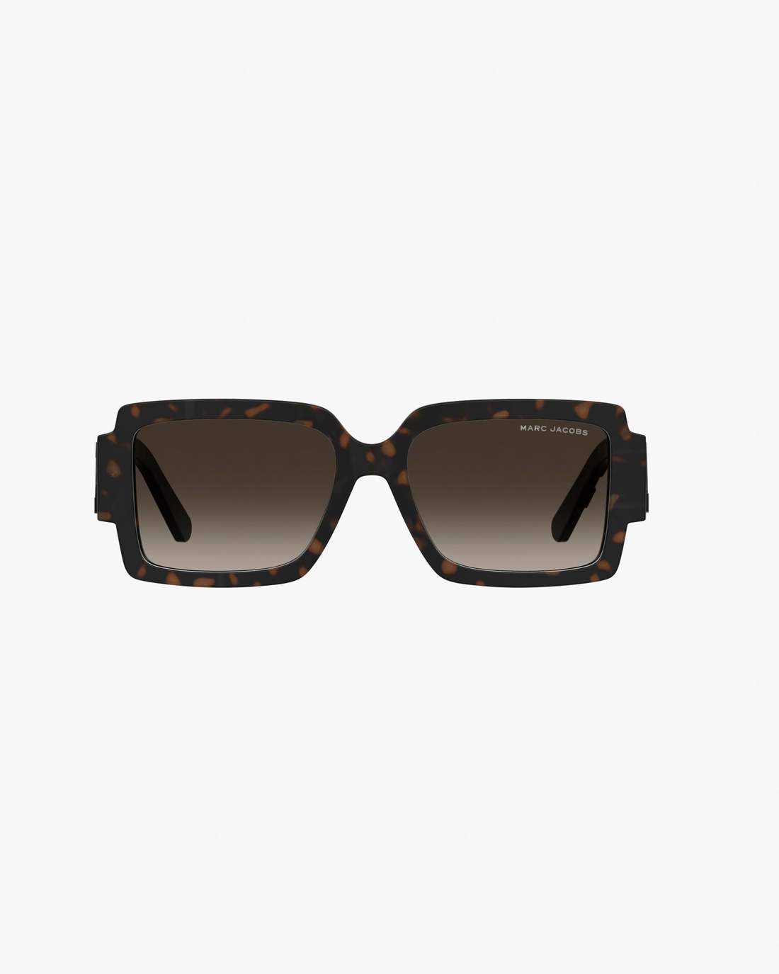 The Bold Logo Square Sunglasses Havana - Marc Jacobs