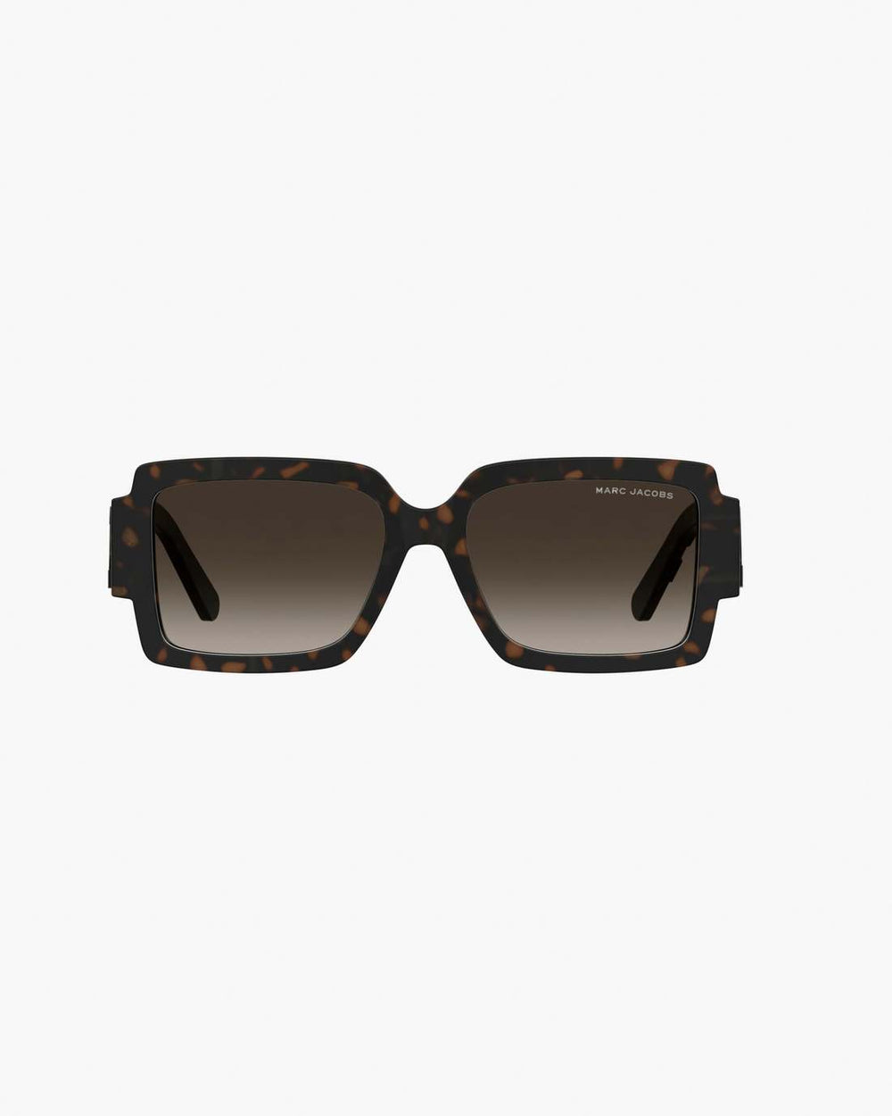 The Bold Logo Square Sunglasses Havana - Marc Jacobs