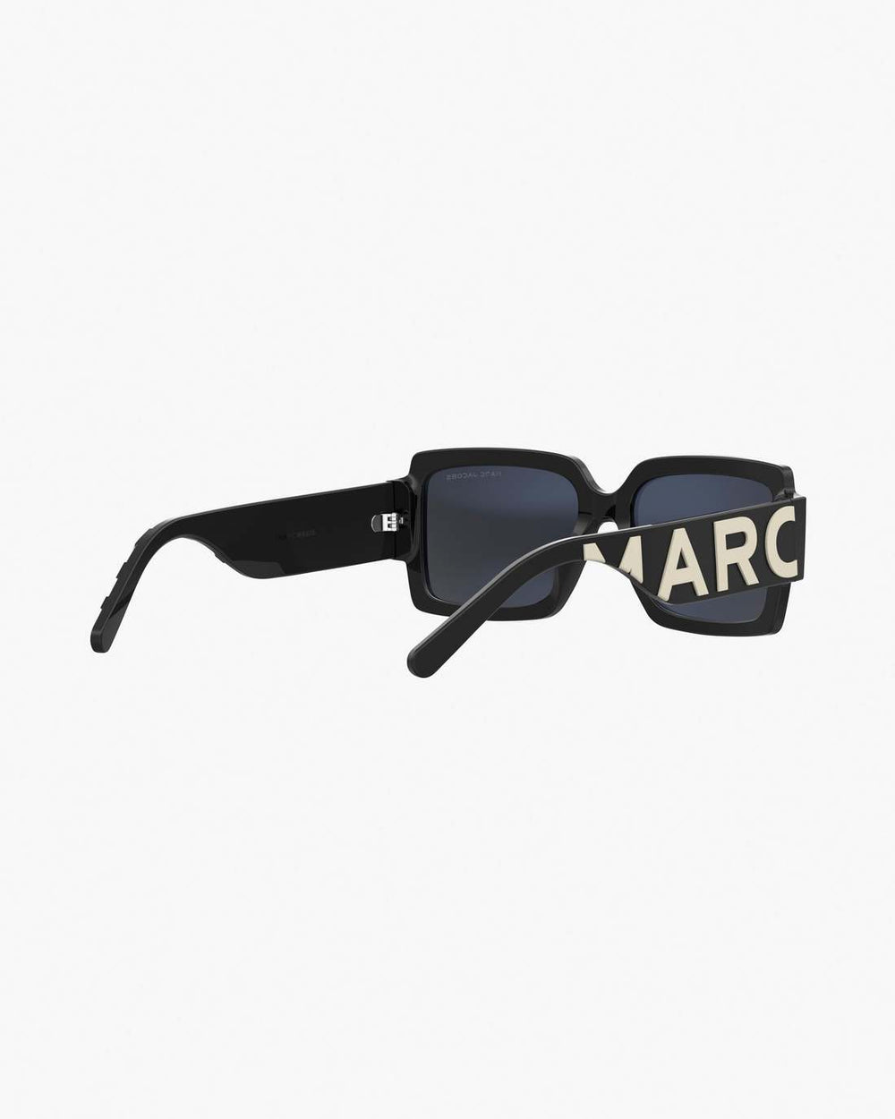 The Bold Logo Square Sunglasses Black/White - Marc Jacobs