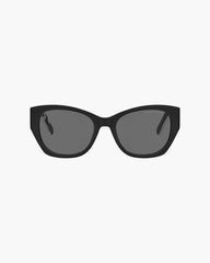 The Bold Logo Square Cat Eye Sunglasses Black/White - Marc Jacobs