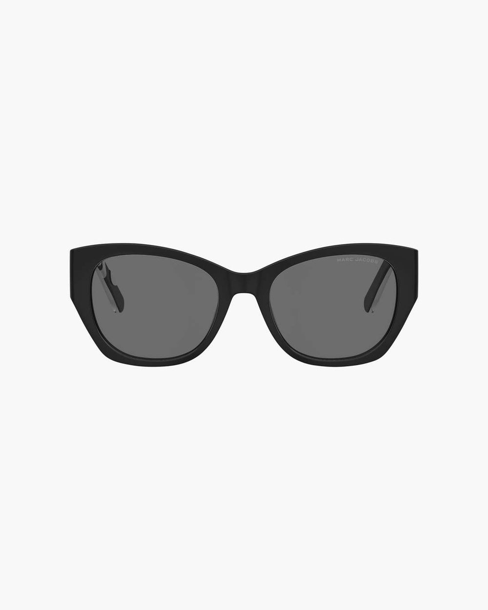 The Bold Logo Square Cat Eye Sunglasses Black/White - Marc Jacobs