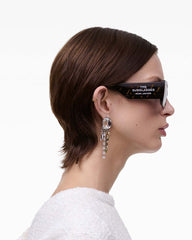 The Rectangle Sunglasses Havana - Marc Jacobs