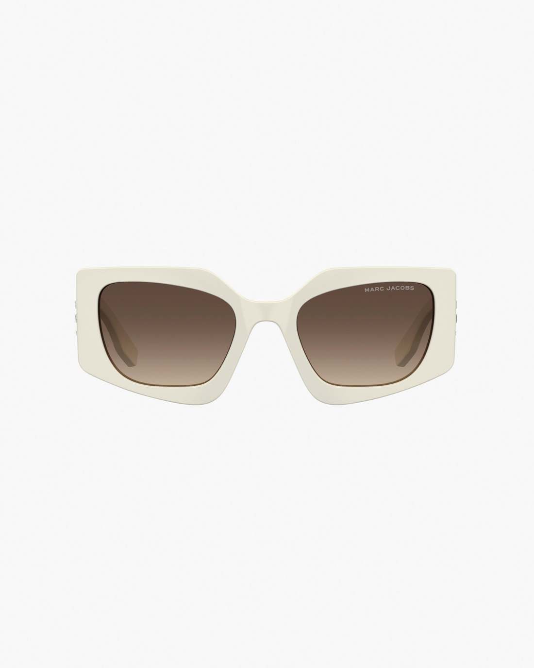 The Square Cat Eye Sunglasses Ivory - Marc Jacobs