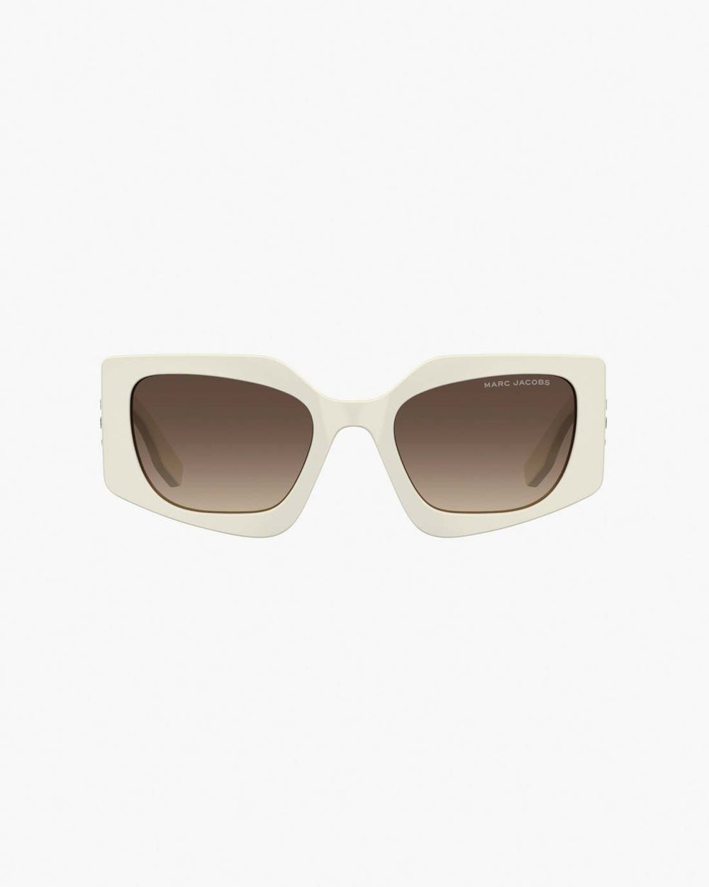 The Square Cat Eye Sunglasses Ivory - Marc Jacobs