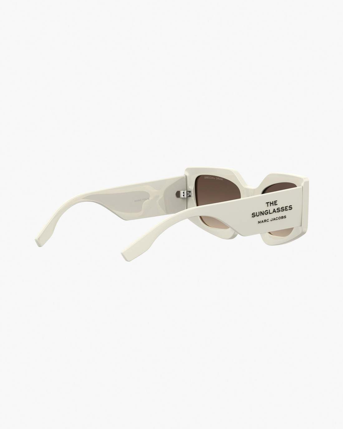 The Square Cat Eye Sunglasses Ivory - Marc Jacobs