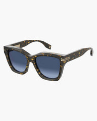 Icon Edge Oversized Square Sunglasses Havana - Marc Jacobs