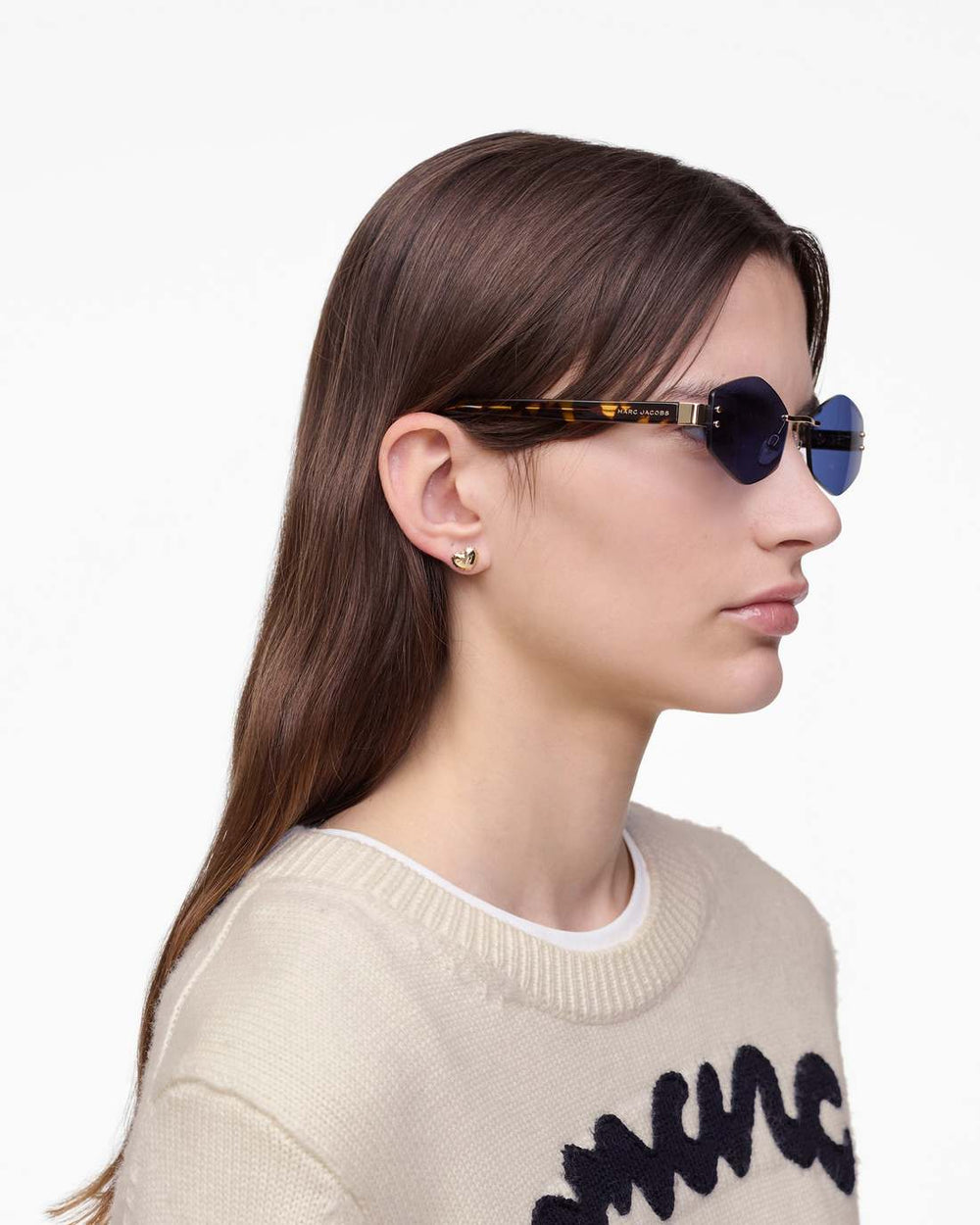 The Chain Sunglasses Gold - Marc Jacobs