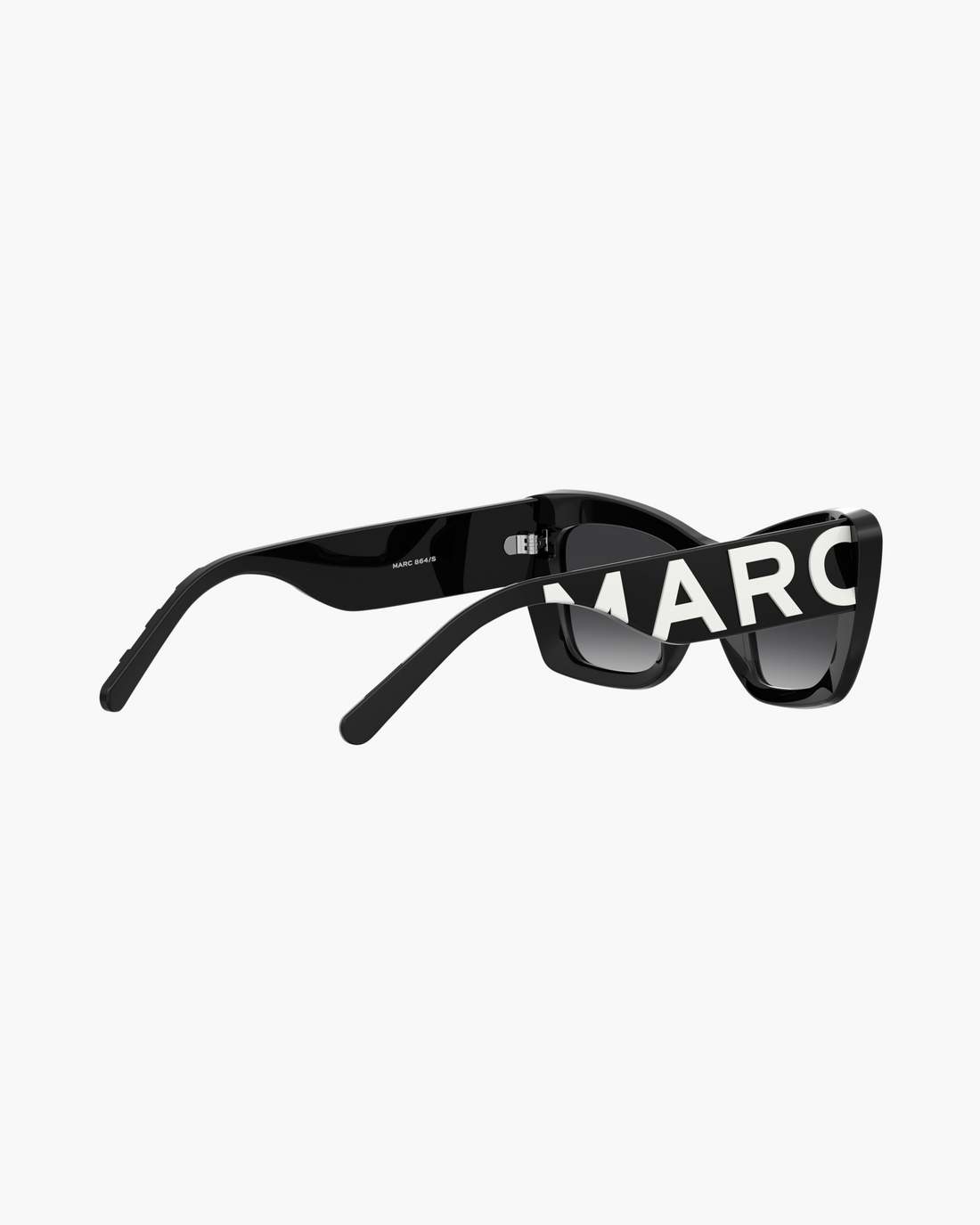 The Bold Logo Cat Eye Sunglasses Black/White - Marc Jacobs