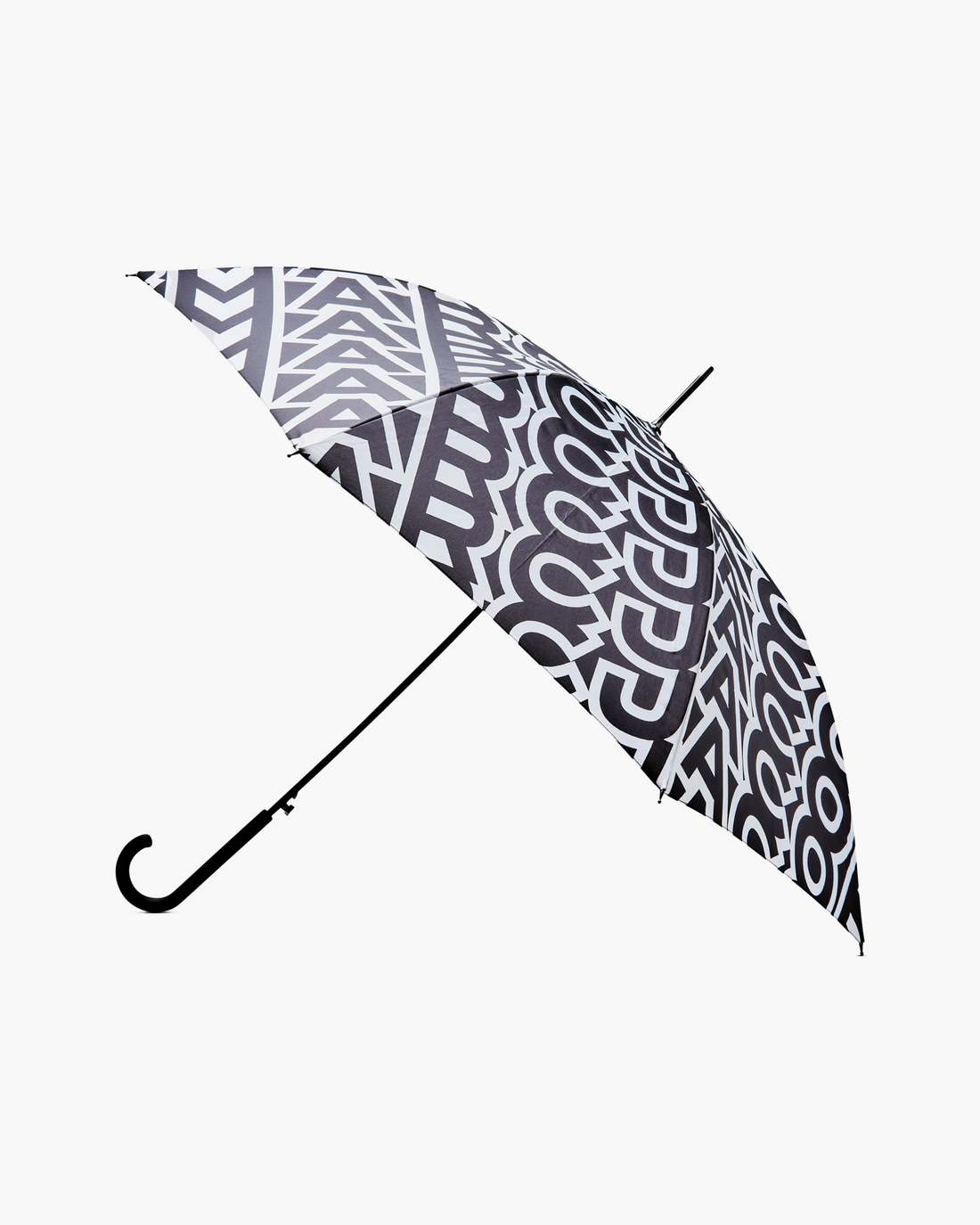 The Monogram Umbrella Black Multi - Marc Jacobs