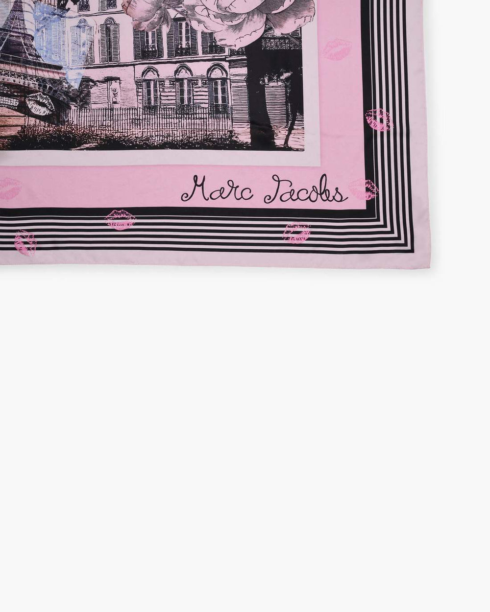 The City Silk Scarf Paris Paris - Marc Jacobs