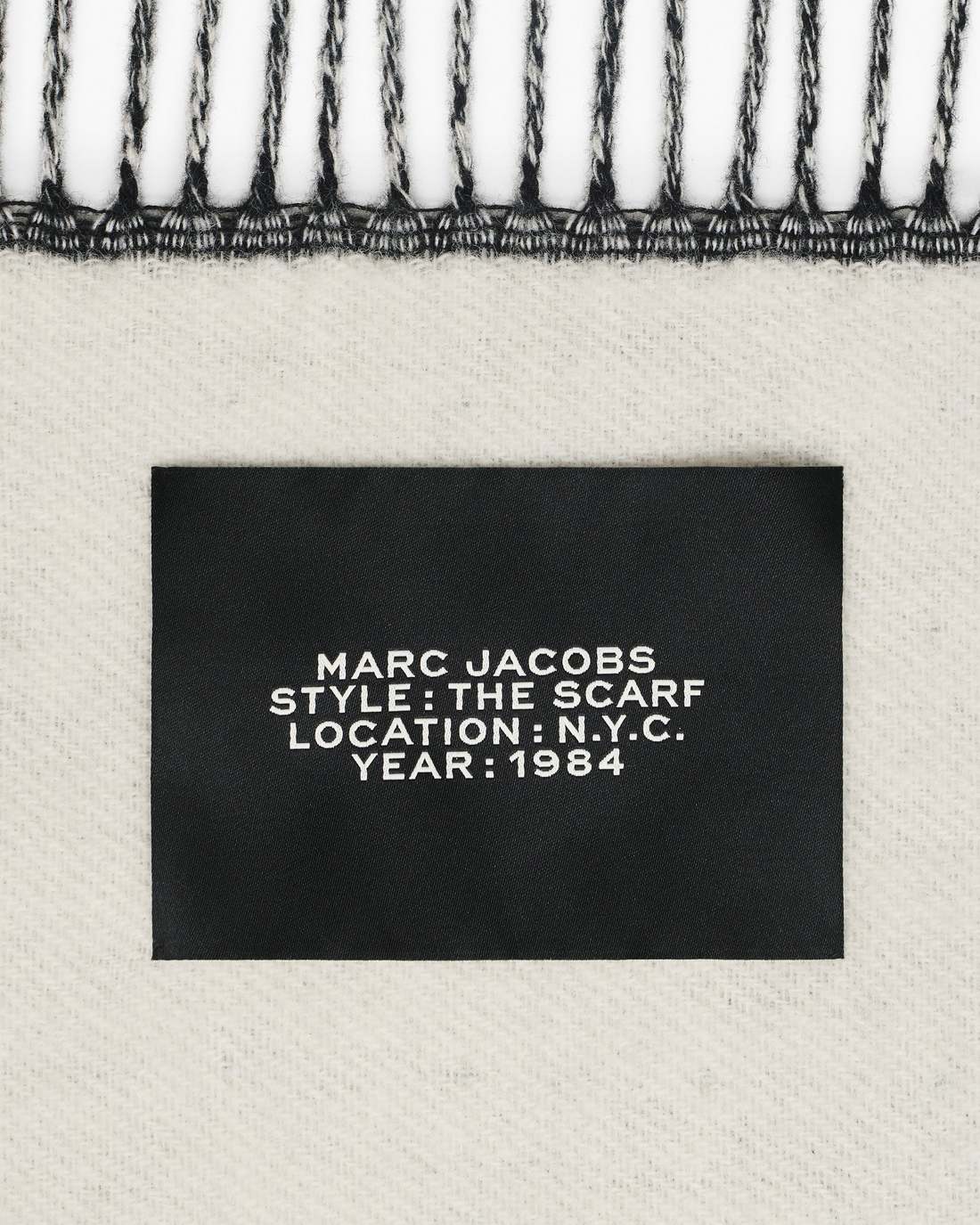 The Scarf Black - Marc Jacobs