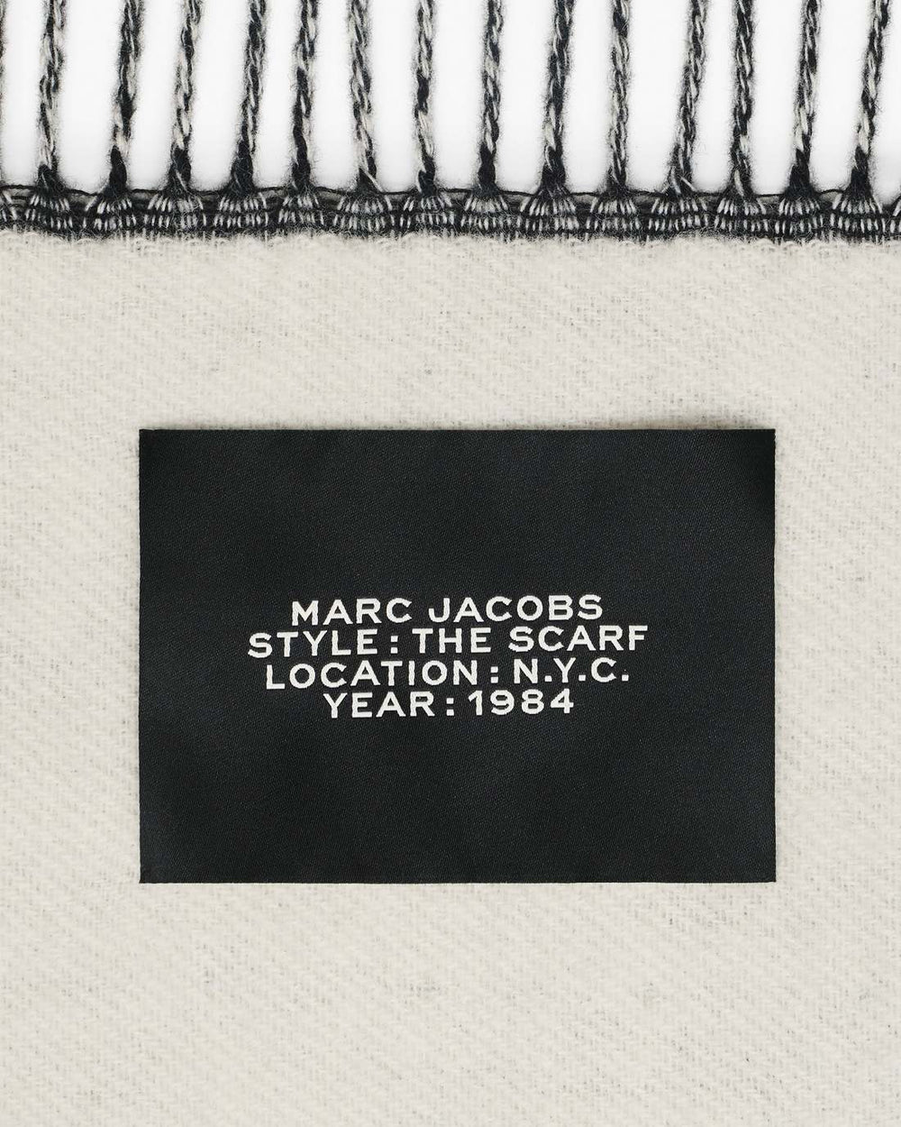 The Scarf Black - Marc Jacobs