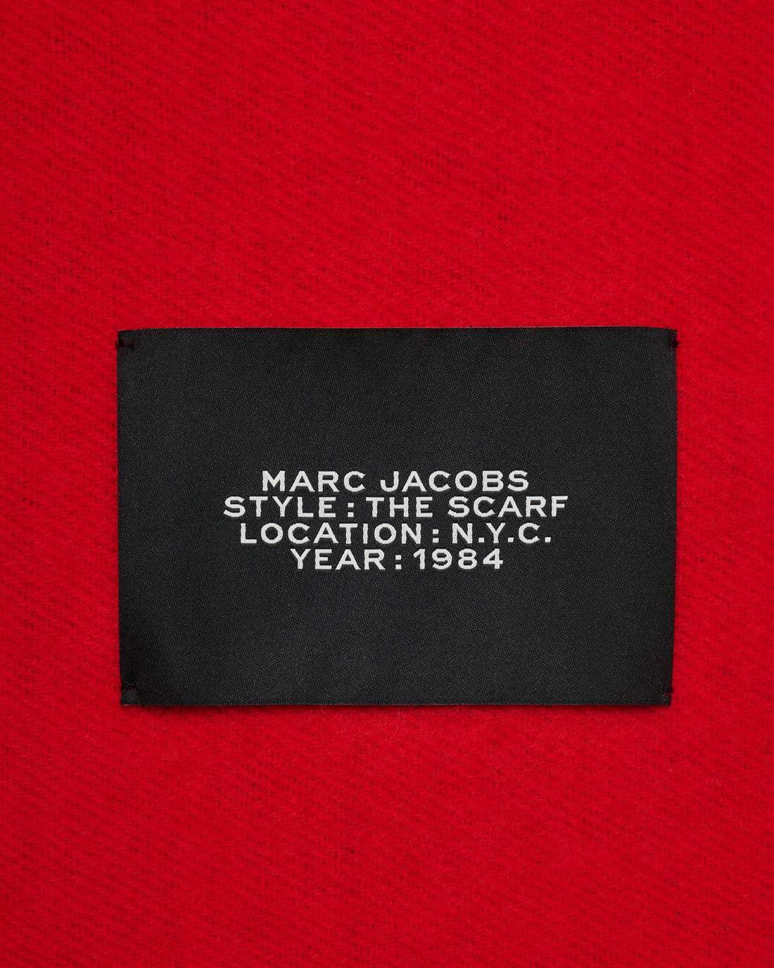 The Scarf Dark Plum - Marc Jacobs